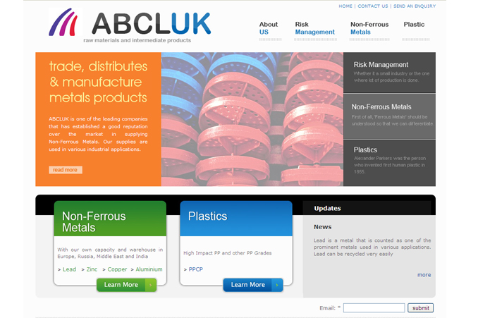 Website Designing Work for Abcluk
