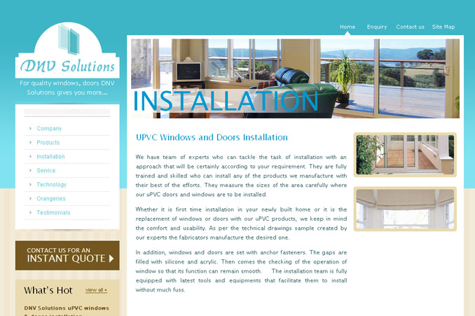 Website Designing Work for DNV