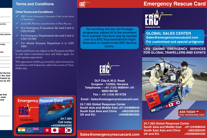 Brochure Designing for ERC