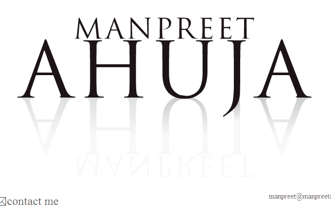 HCT Flash Website Design Portfolio Manpreetahuja