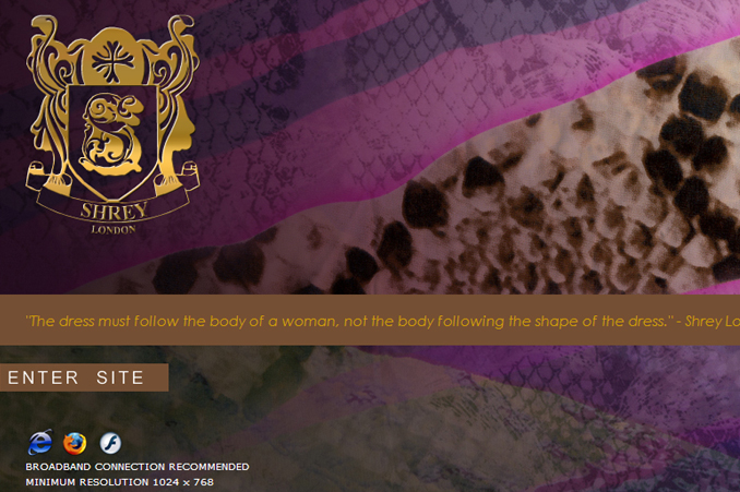 HCT Flash Website Design Portfolio Shreylondon